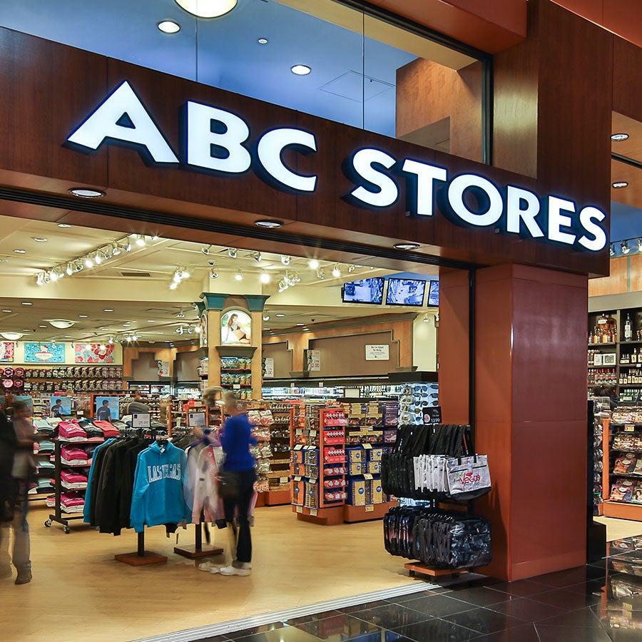 Front of ABC Stores inside of Miracle Mile Shops