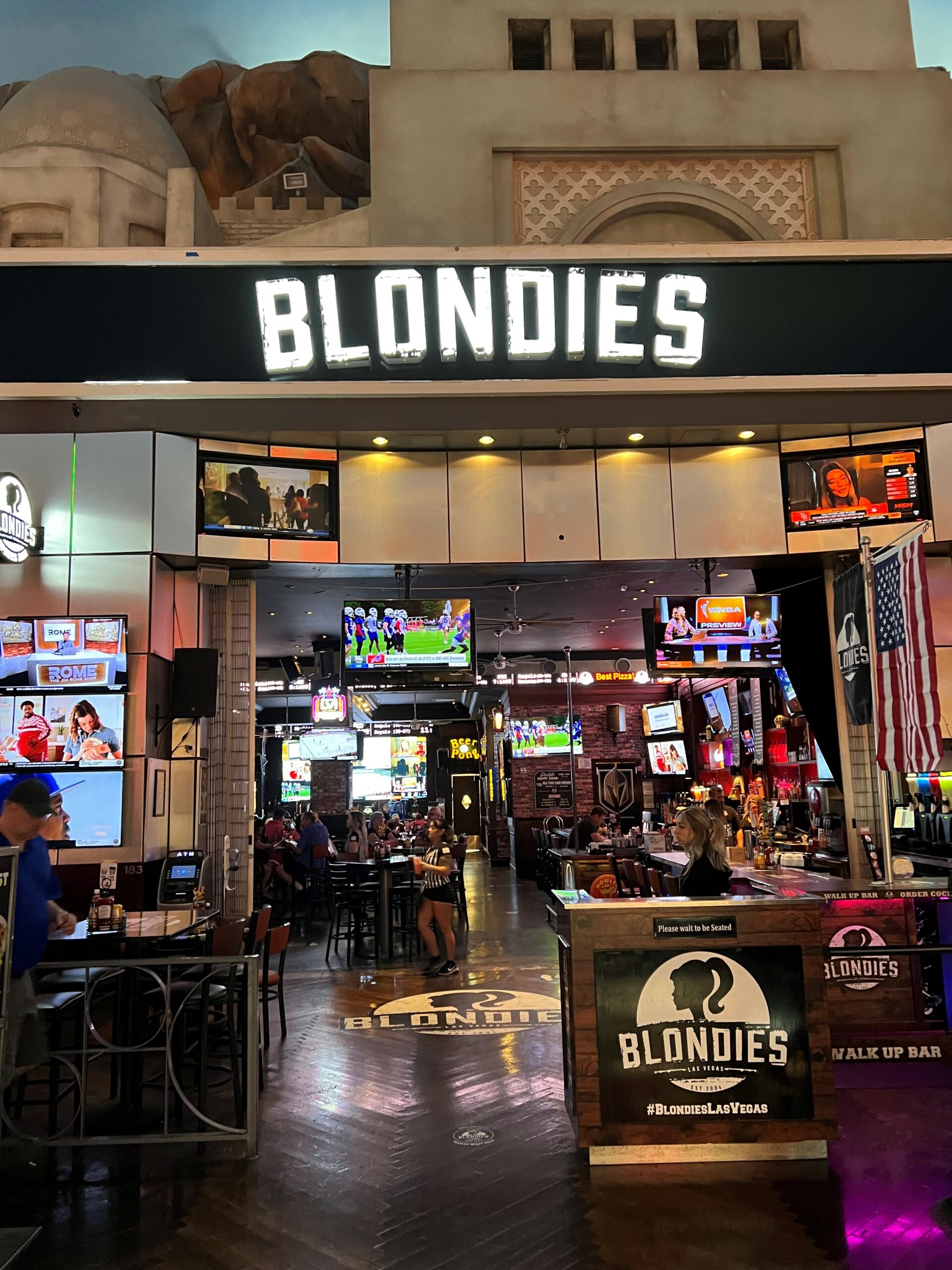 Blondies location inside Miracle Mile Shops