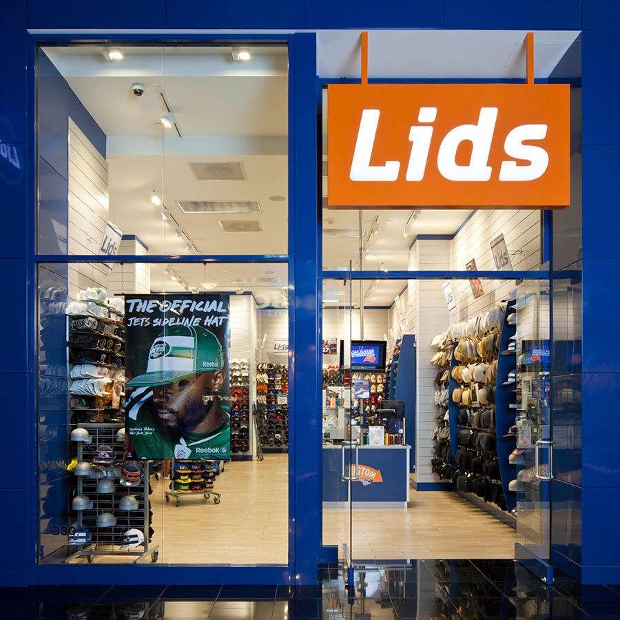Lids store inside Miracle Mile Shops