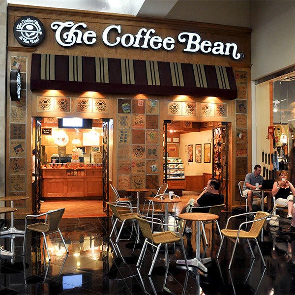 The Coffee Bean store inside Miracle Mile Shops