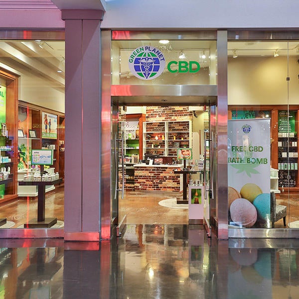 Green Planet store inside Miracle Mile Shops