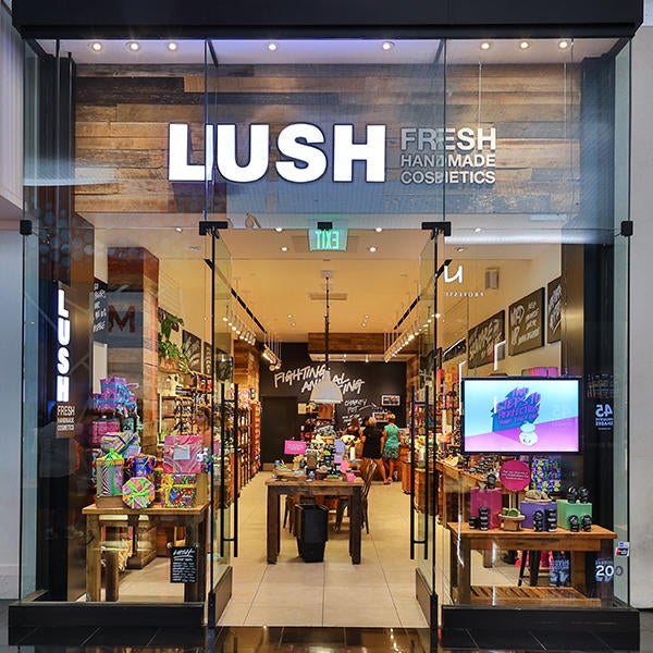 Lush store inside Miracle Mile Shops