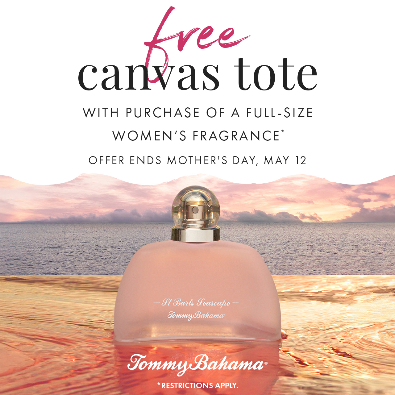 Tommy Bahama - Campaign 382 - Free Canvas Tote! - EN - 1280x1280