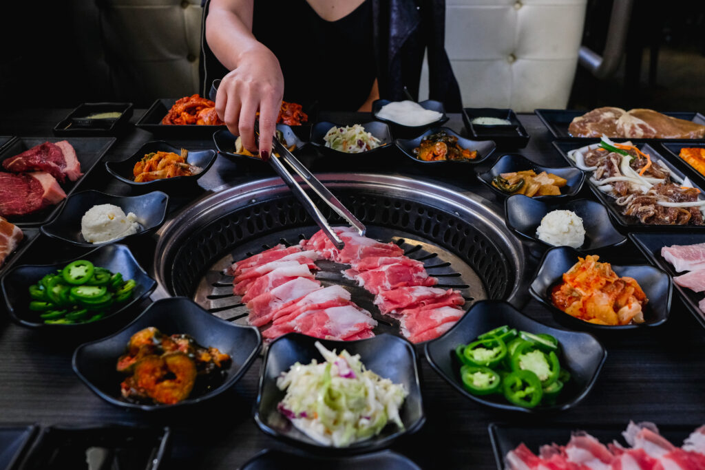 Gen Korean BBQ local food destinations at the Miracle Mile Shops.
