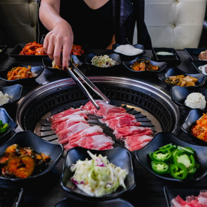 Gen Korean BBQ local food destinations at the Miracle Mile Shops.