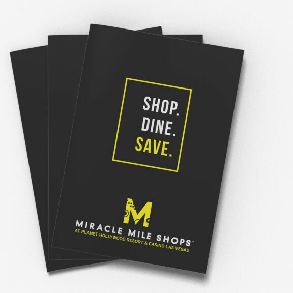 How to Travel to Las Vegas on a Budget Coupon Book for Miracle Mile Shops