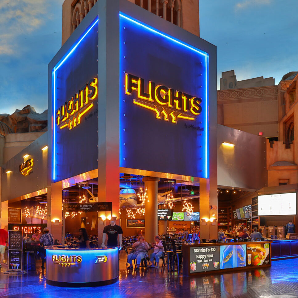 Your Guide to Girls Night Out Las Vegas Restaurant, Flights