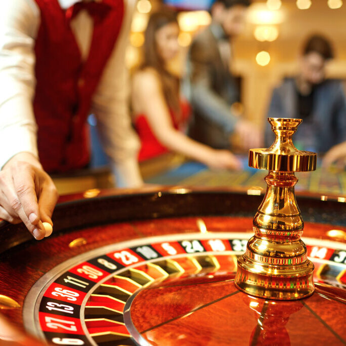 Roulette table in Las Vegas