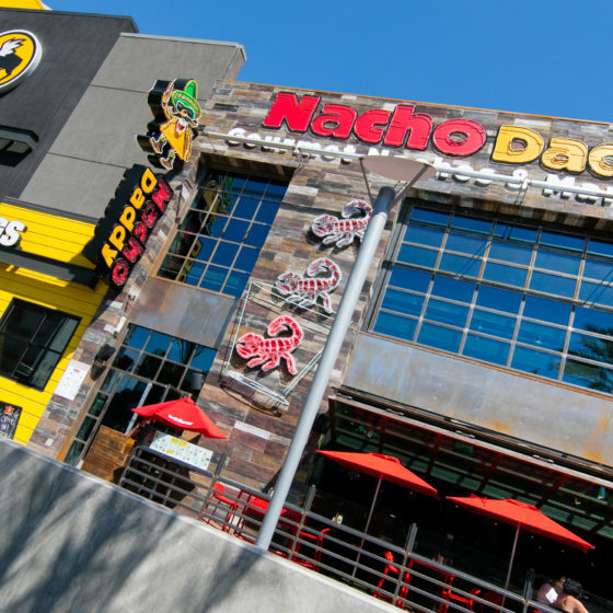 Las Vegas restaurant Nacho Daddy and Buffalo Wild Wings